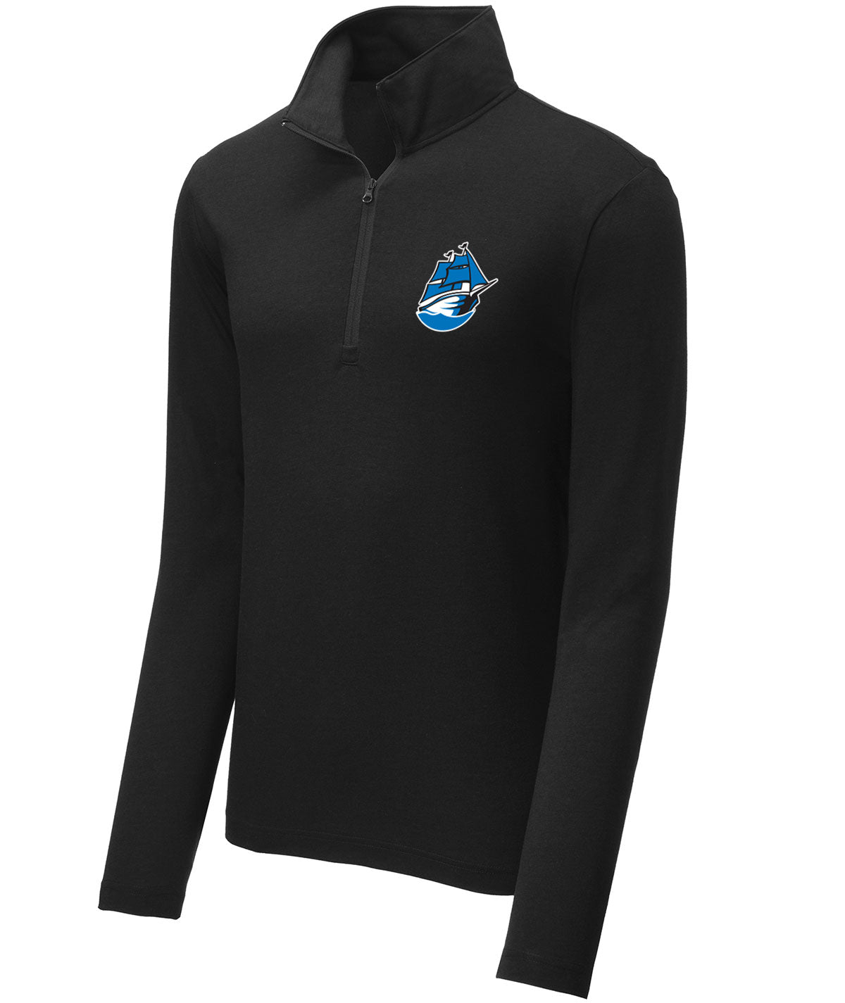 School Pride Mens 1/4 Zip Pullover