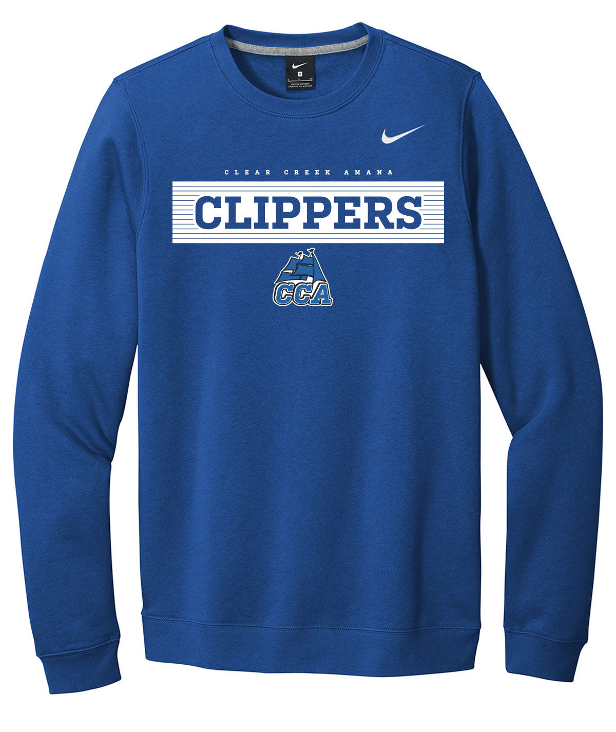 Clippers Customizable Nike Crewneck