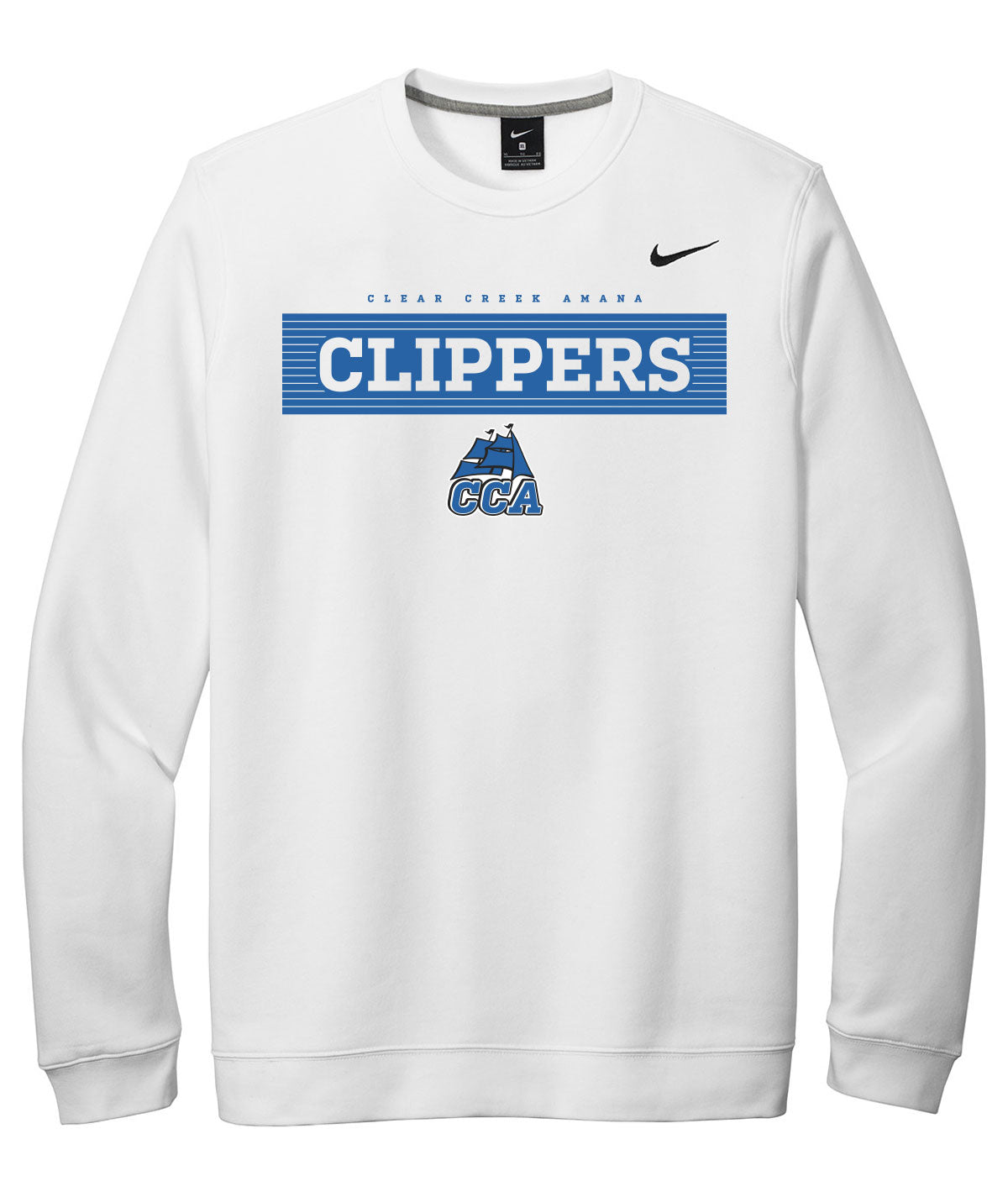 Clippers Customizable Nike Crewneck