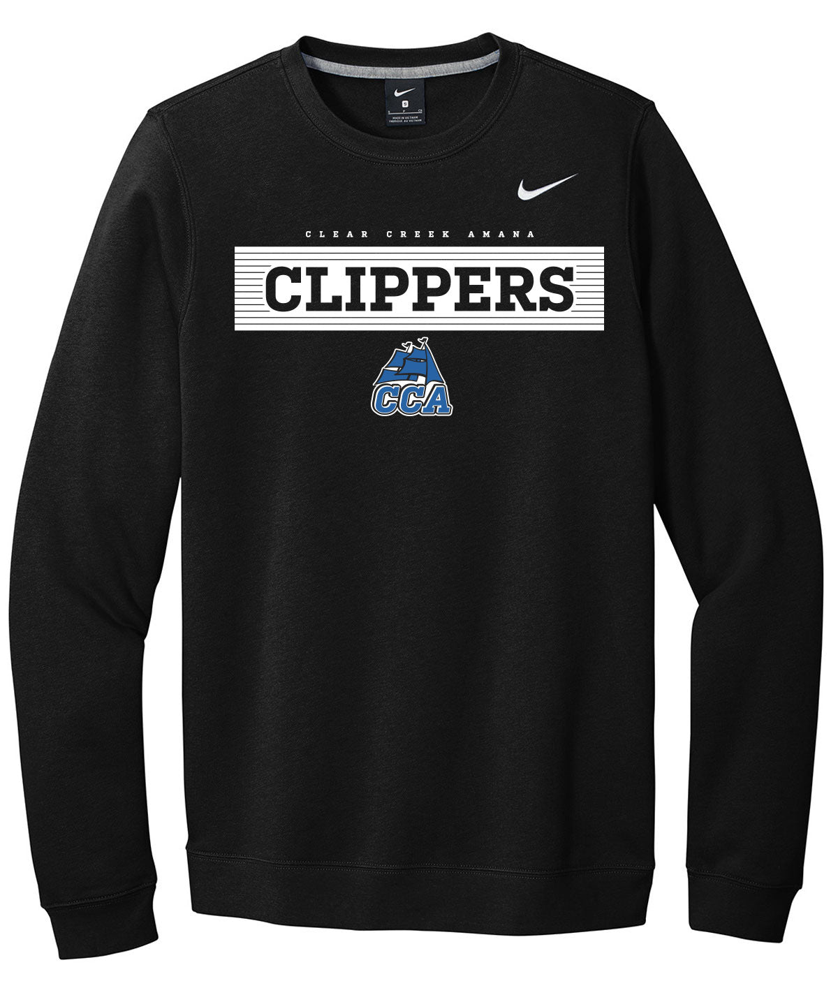 Clippers Customizable Nike Crewneck