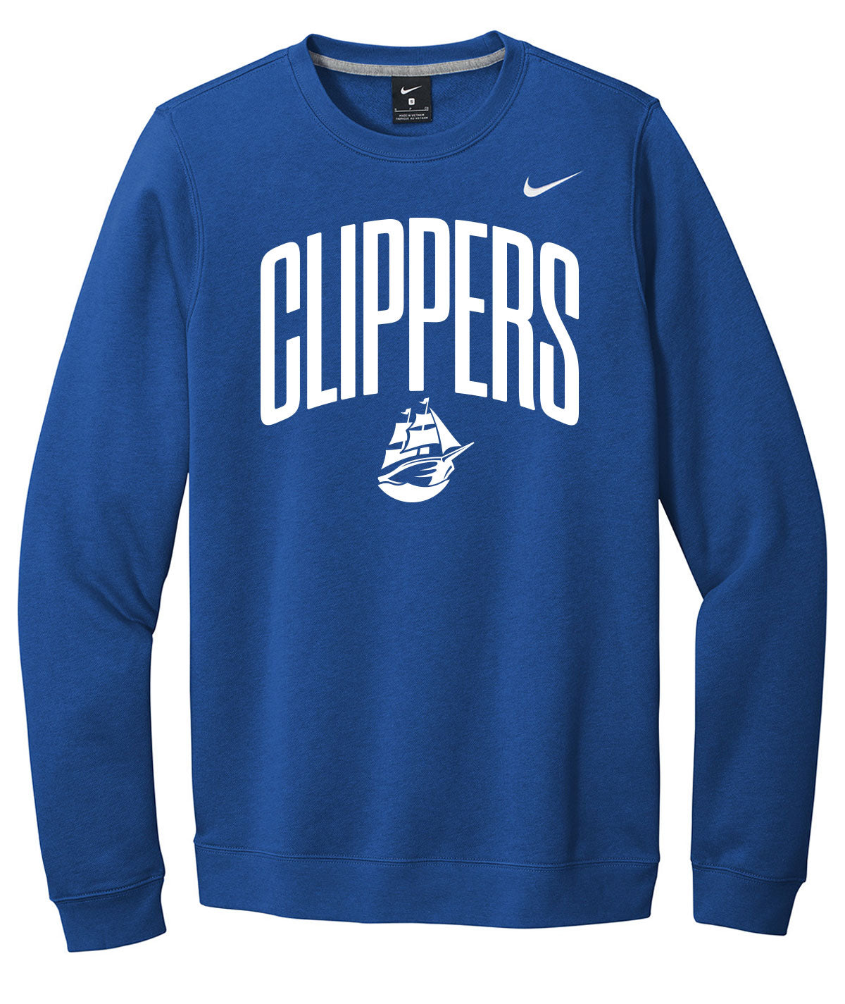 Clippers Customizable Nike Crewneck