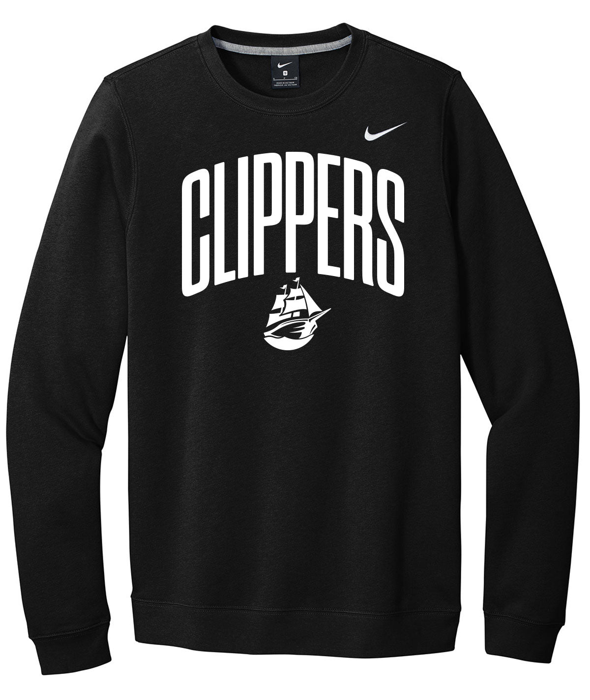 Clippers Customizable Nike Crewneck