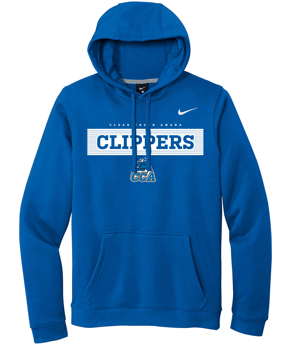 Clippers Customizable Nike Fleece Hoodie