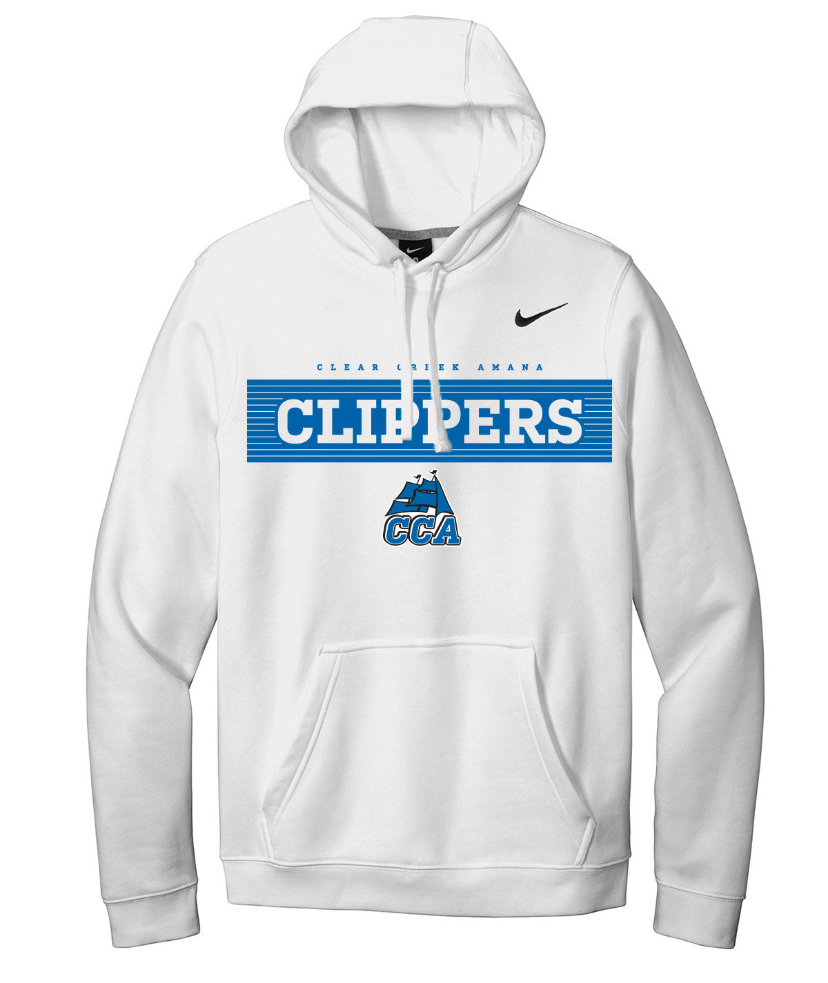 Clippers Customizable Nike Fleece Hoodie