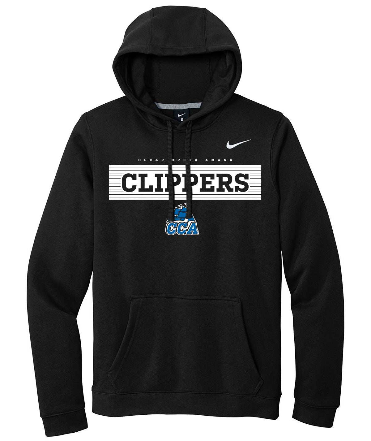 Clippers Customizable Nike Fleece Hoodie