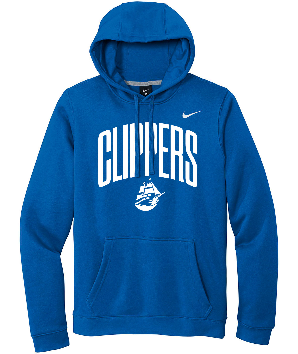 Clippers Customizable Nike Fleece Hoodie