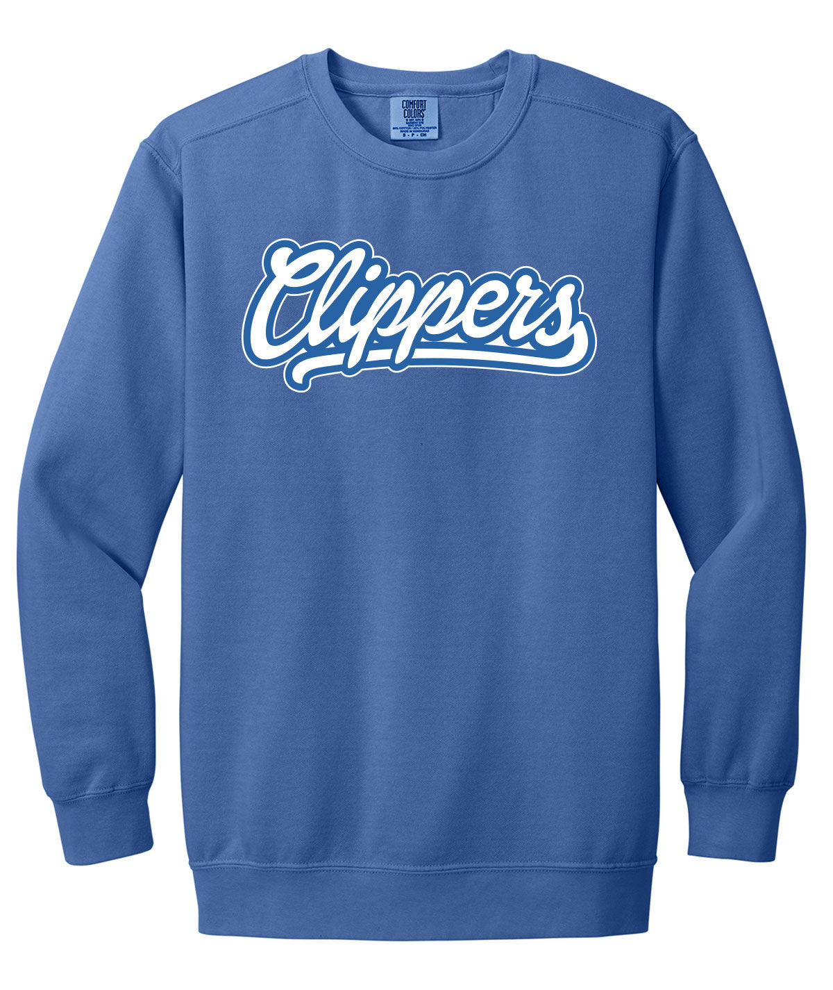 Clippers Customizable Comfort Color Crewneck Sweatshirt