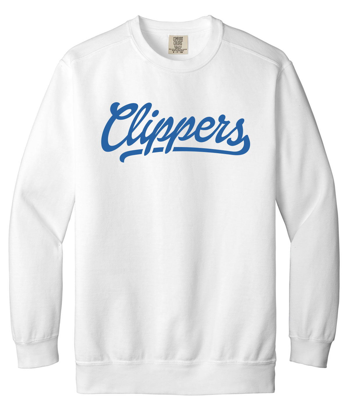 Clippers Customizable Comfort Color Crewneck Sweatshirt