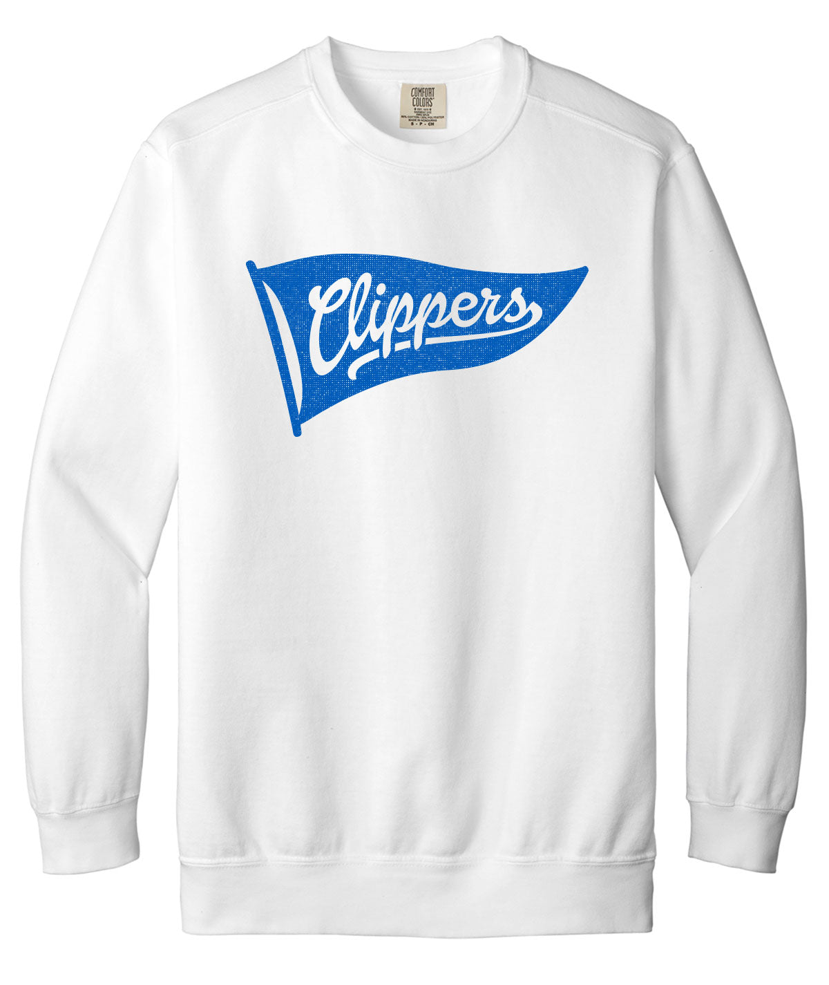 Clippers Customizable Comfort Color Crewneck Sweatshirt