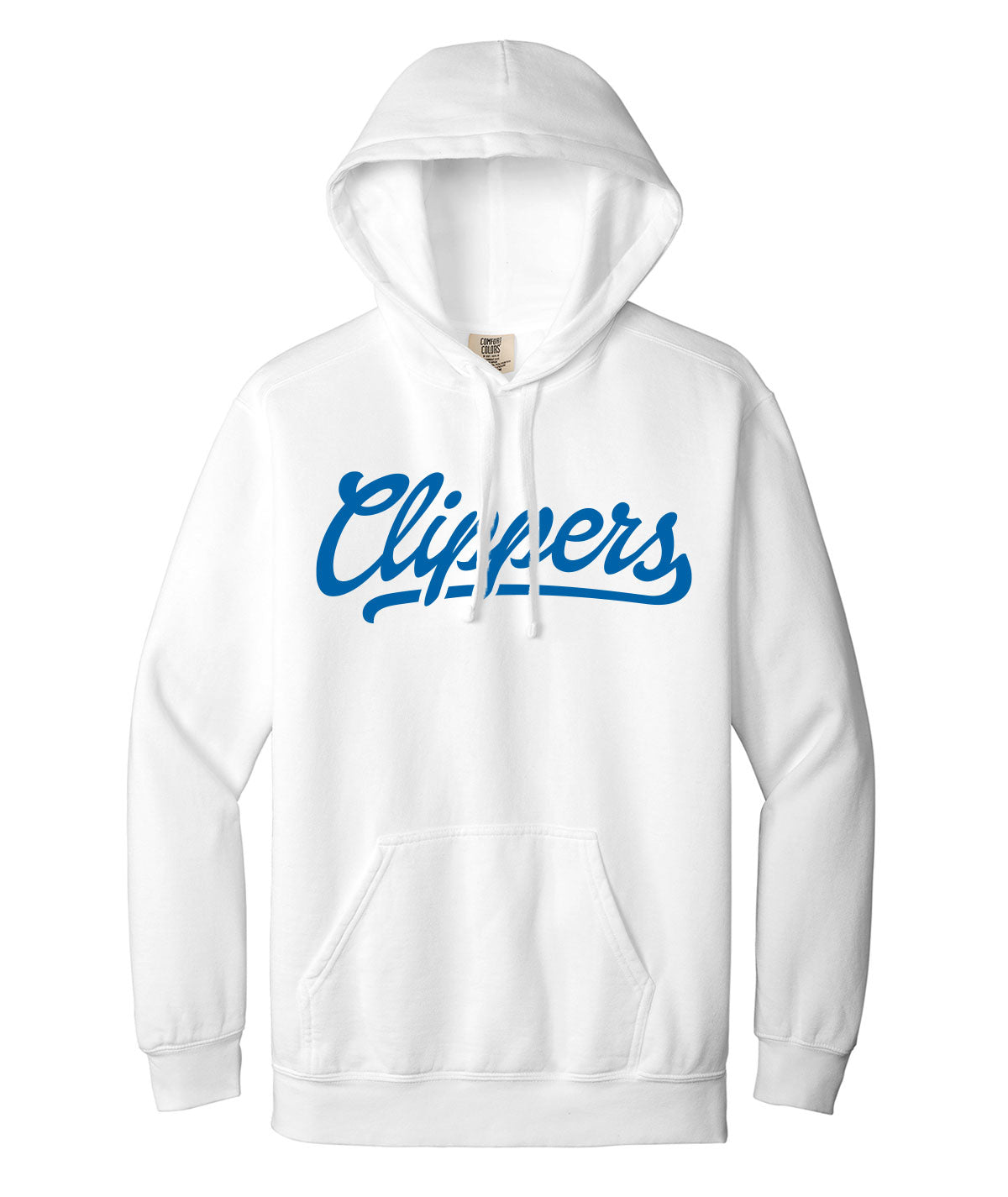 Clippers Customizable Comfort Color Hooded Sweatshirt