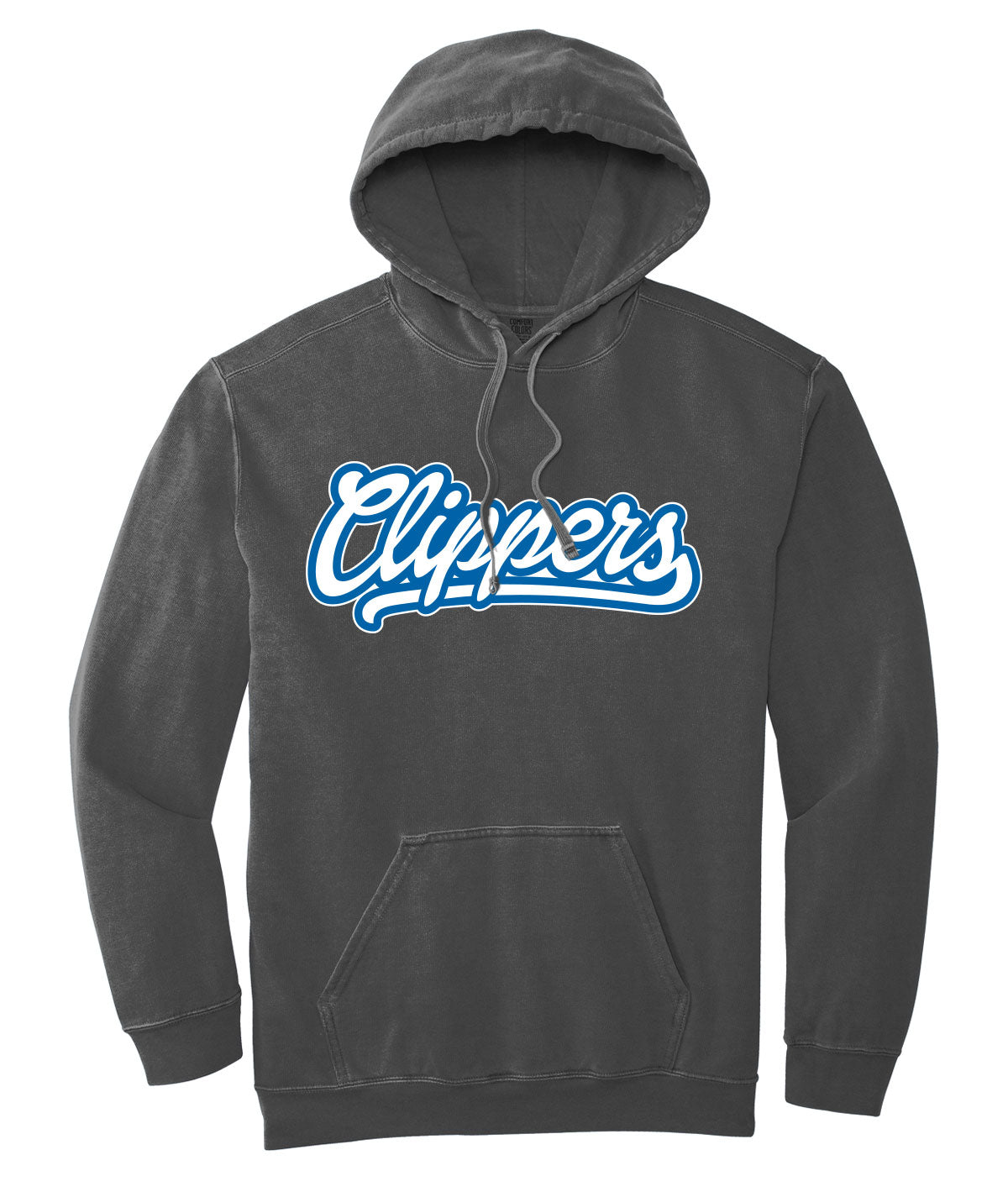 Clippers Customizable Comfort Color Hooded Sweatshirt