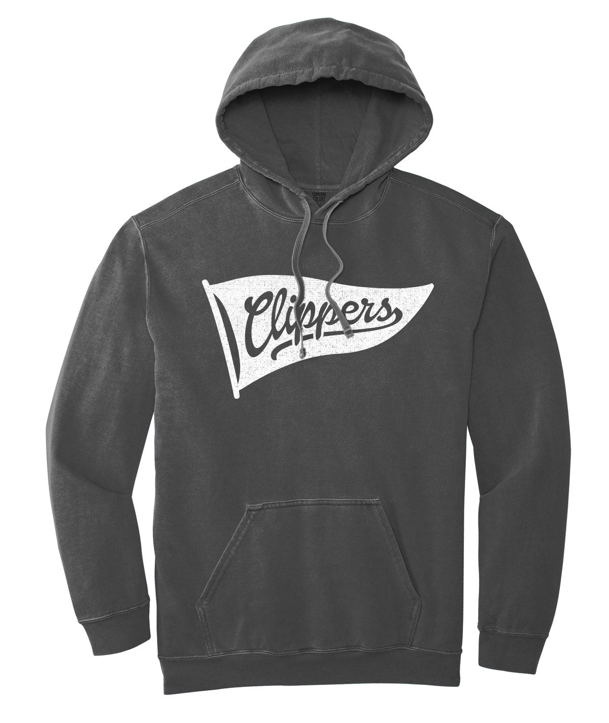 Clippers Customizable Comfort Color Hooded Sweatshirt