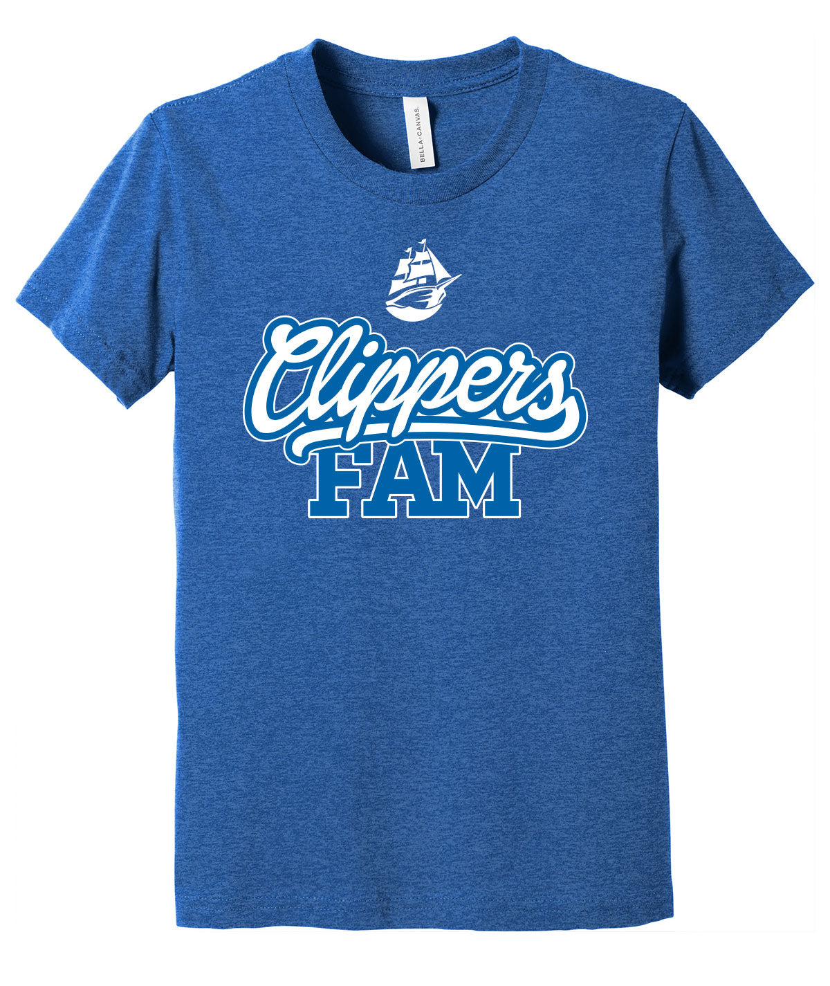 Clippers Fam Triblend Youth Tee