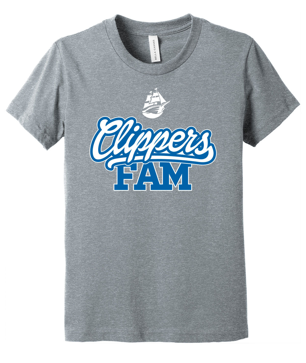 Clippers Fam Triblend Youth Tee