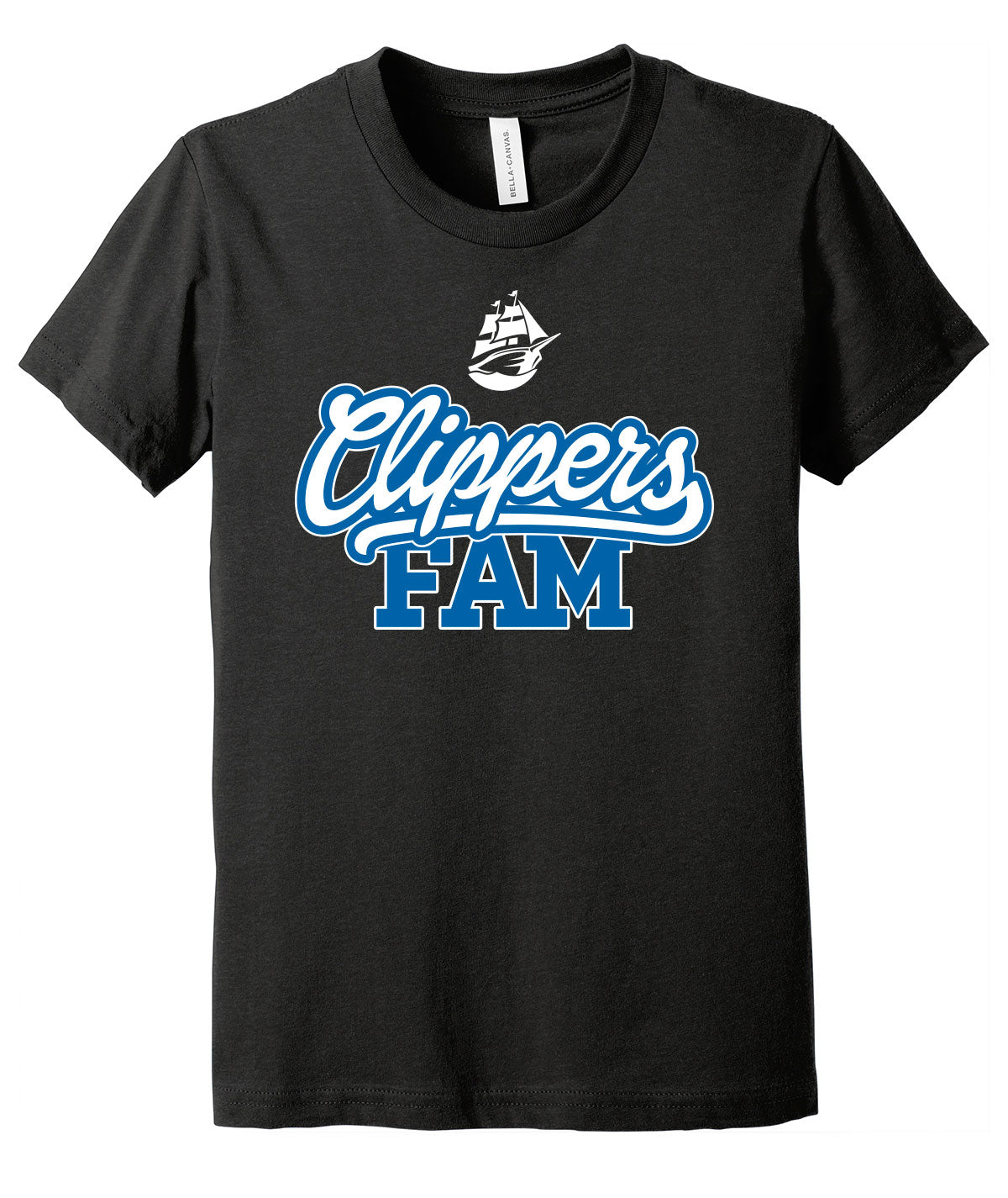 Clippers Fam Triblend Youth Tee