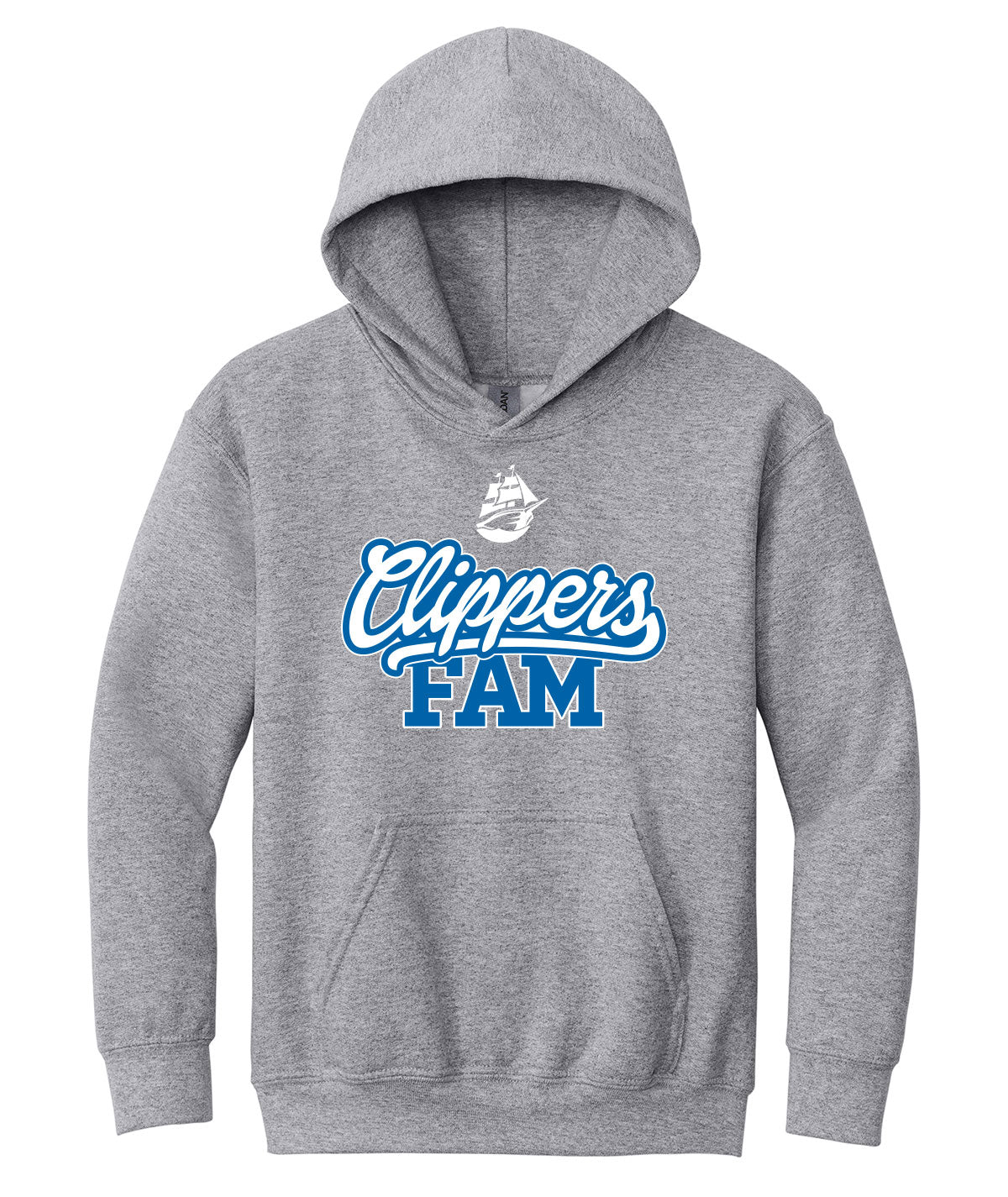 Clippers Fam Youth Hooded Sweatshirt