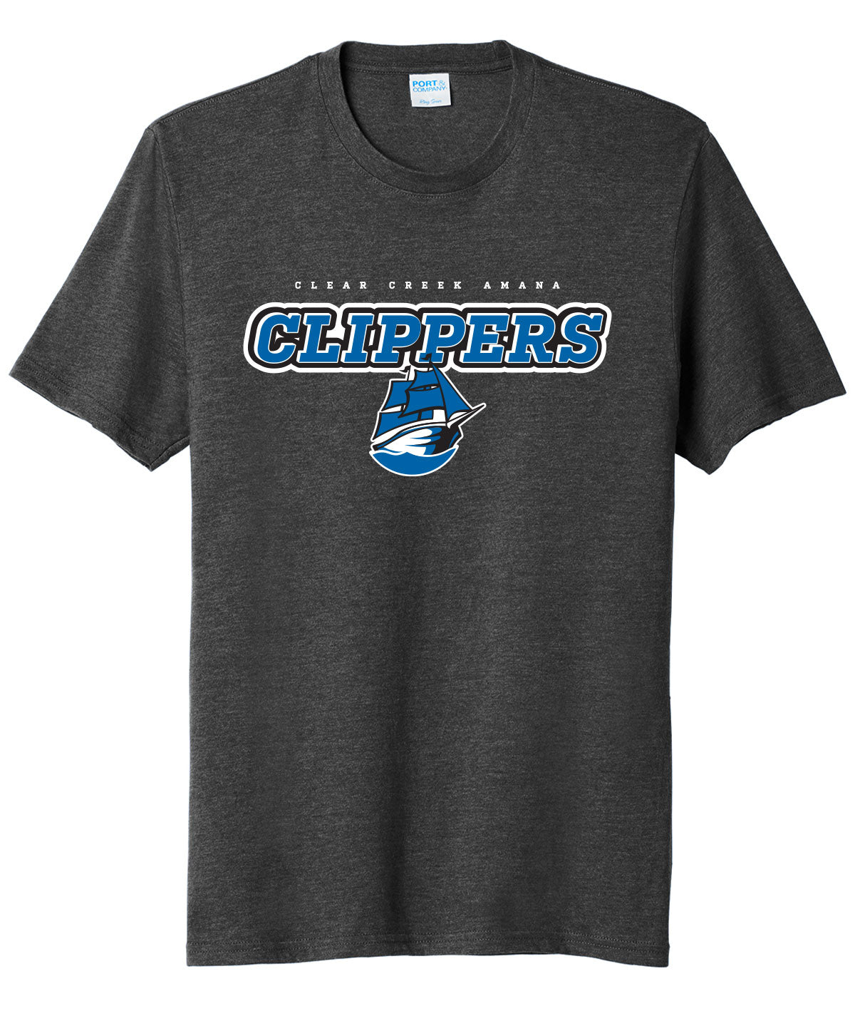 CCA Clippers Tri-Blend Tee