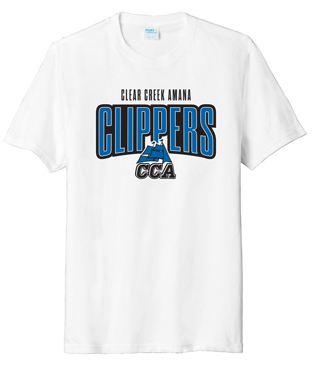 CCA Clippers Arc Tri-Blend Tee