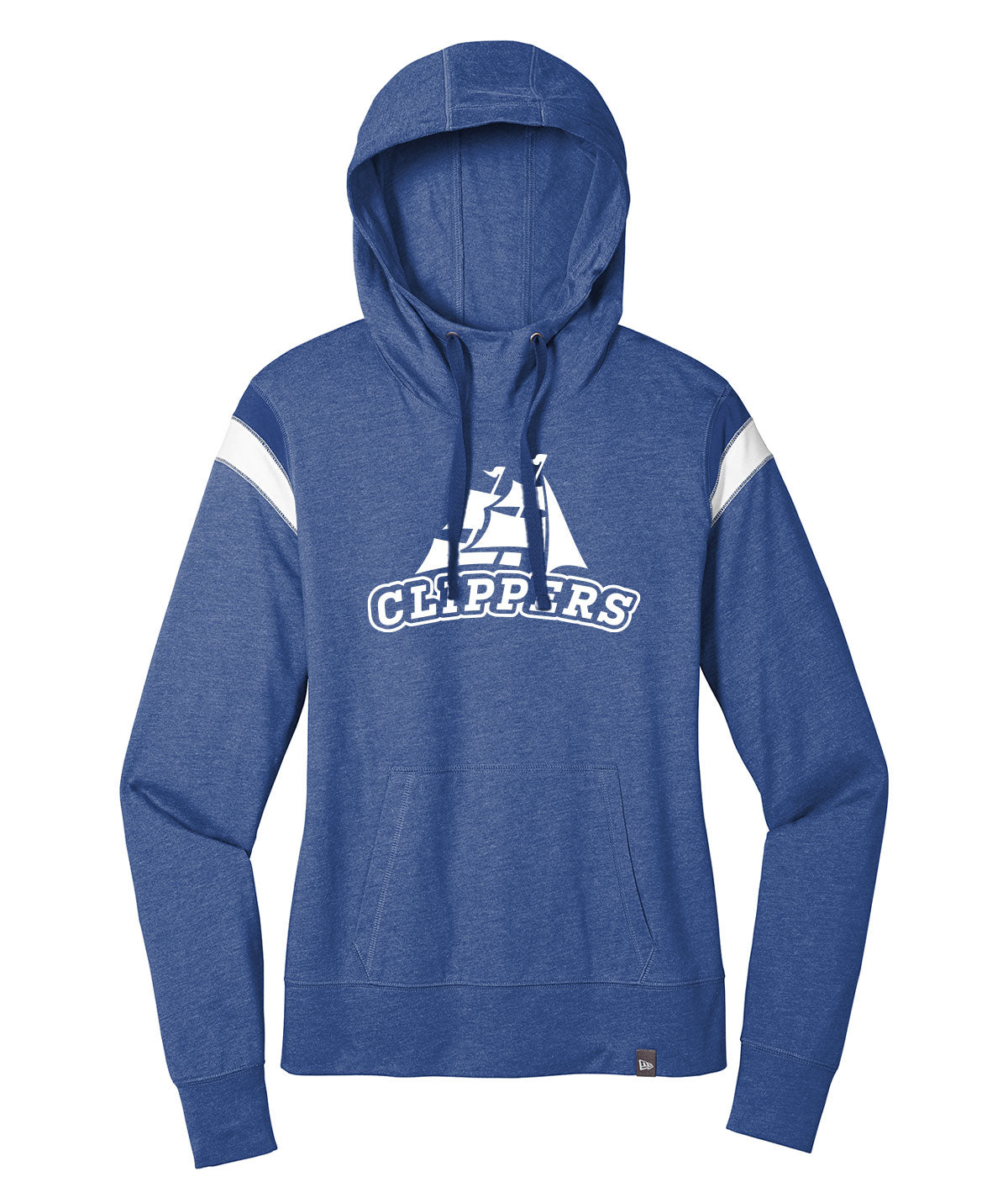 Clippers Sails Womens New Era Lightweight Soft Hoodie