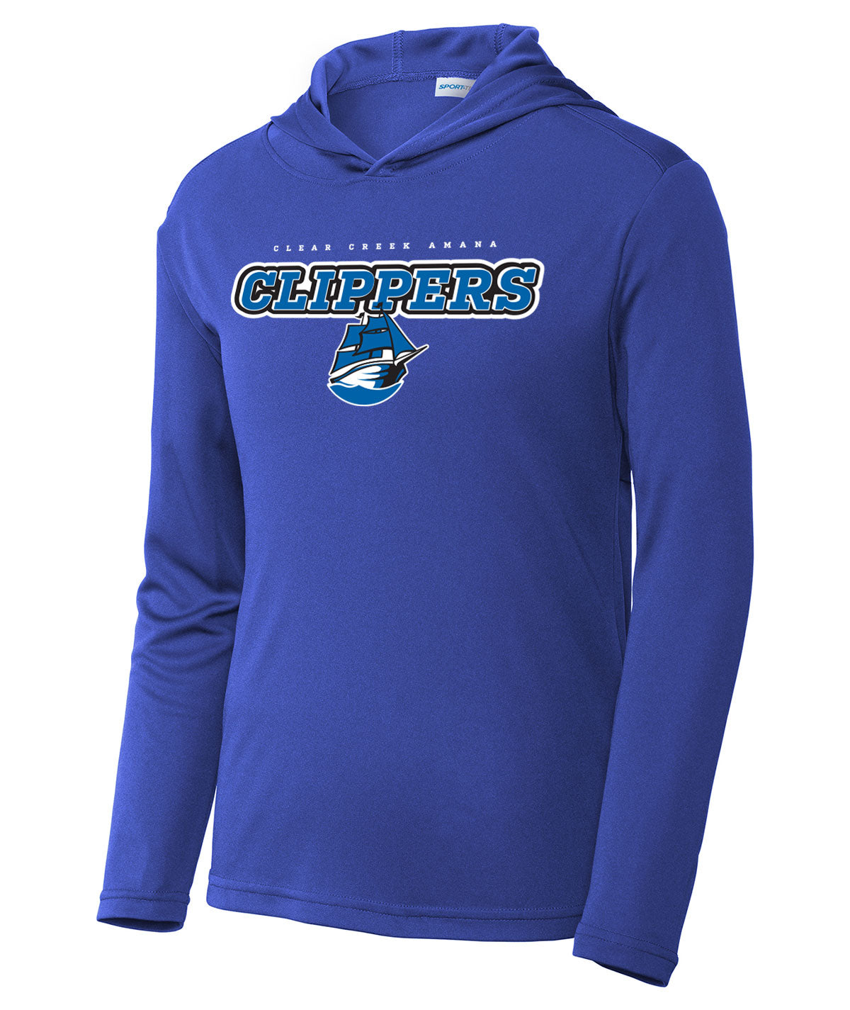 CCA Clippers Youth Performance Hoodie Pullover