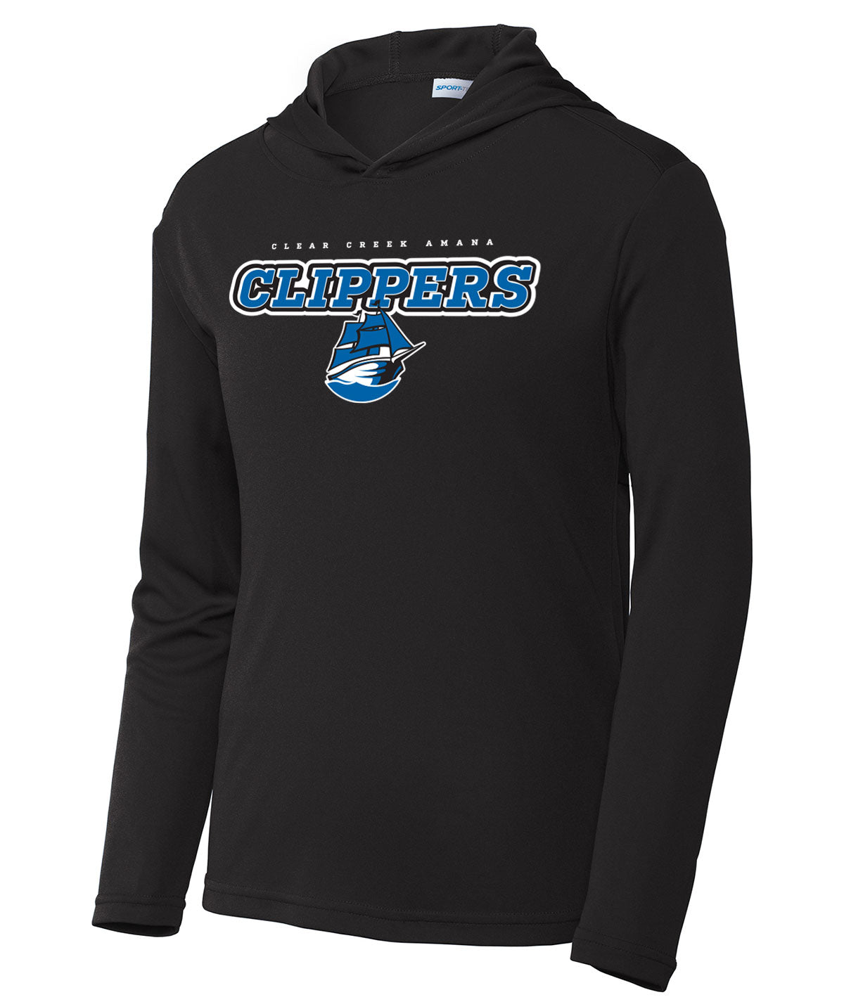 CCA Clippers Youth Performance Hoodie Pullover