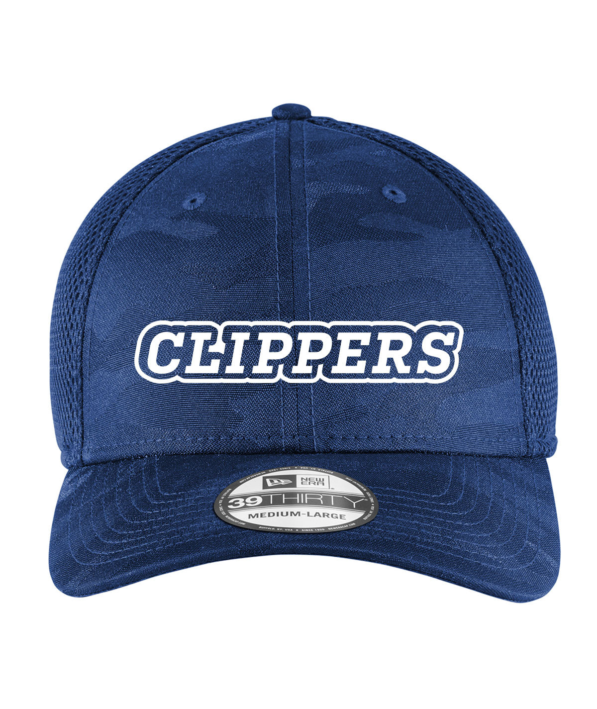 CCA Clippers New Era Camo Stretch Hat