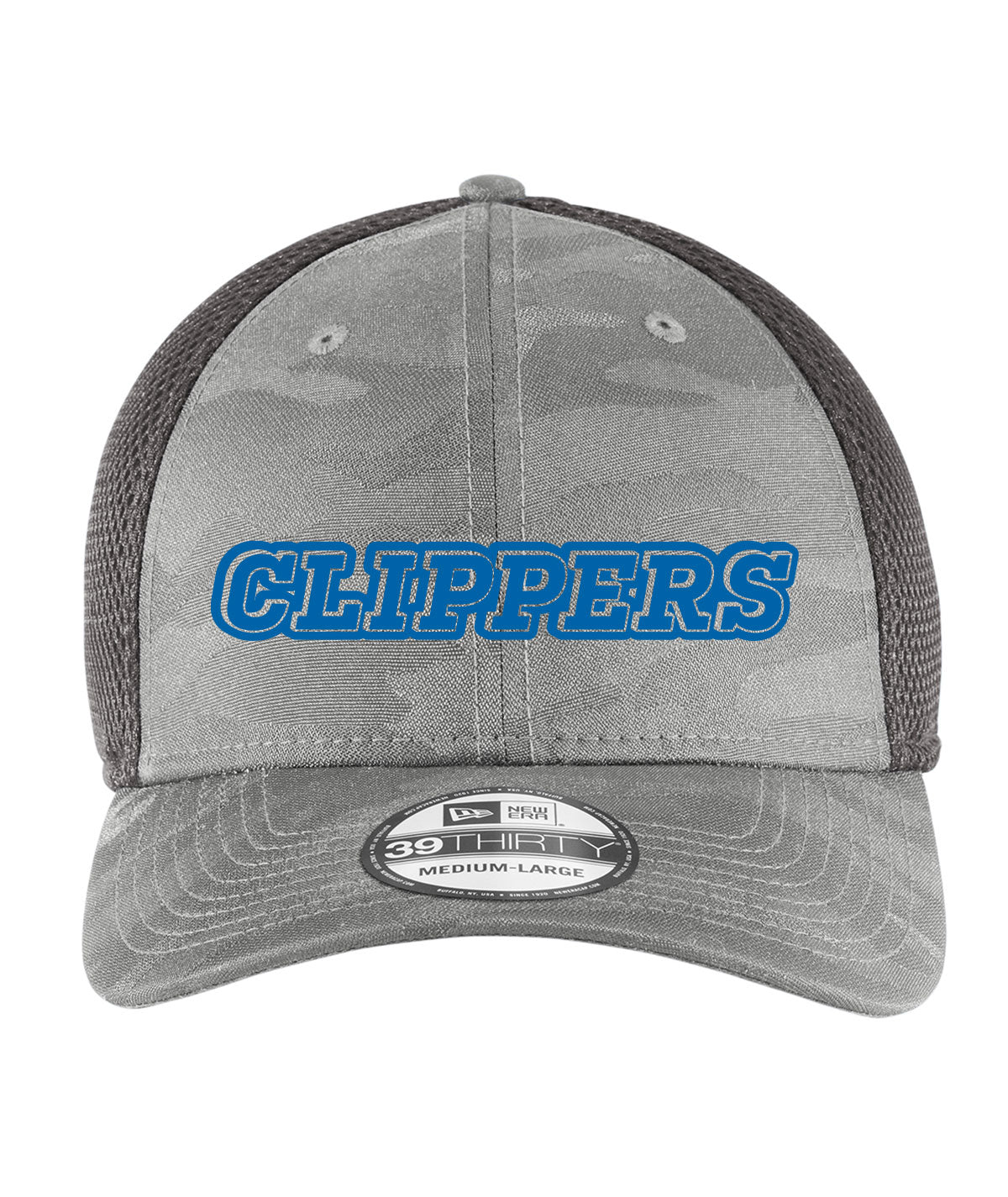 CCA Clippers New Era Camo Stretch Hat