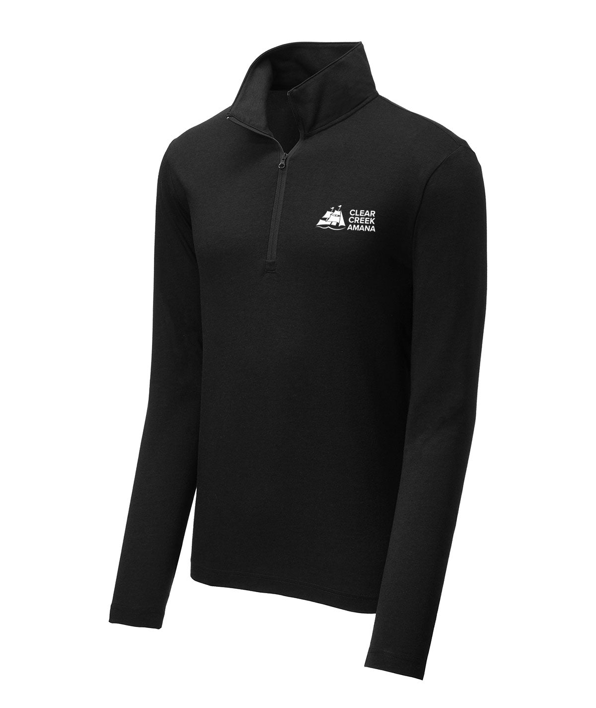 District Mens 1/4 Zip Tri-Blend Pullover