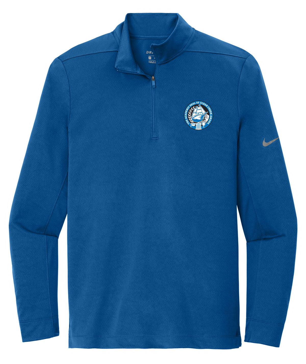 District Mens 1/2 Zip Nike Pullover