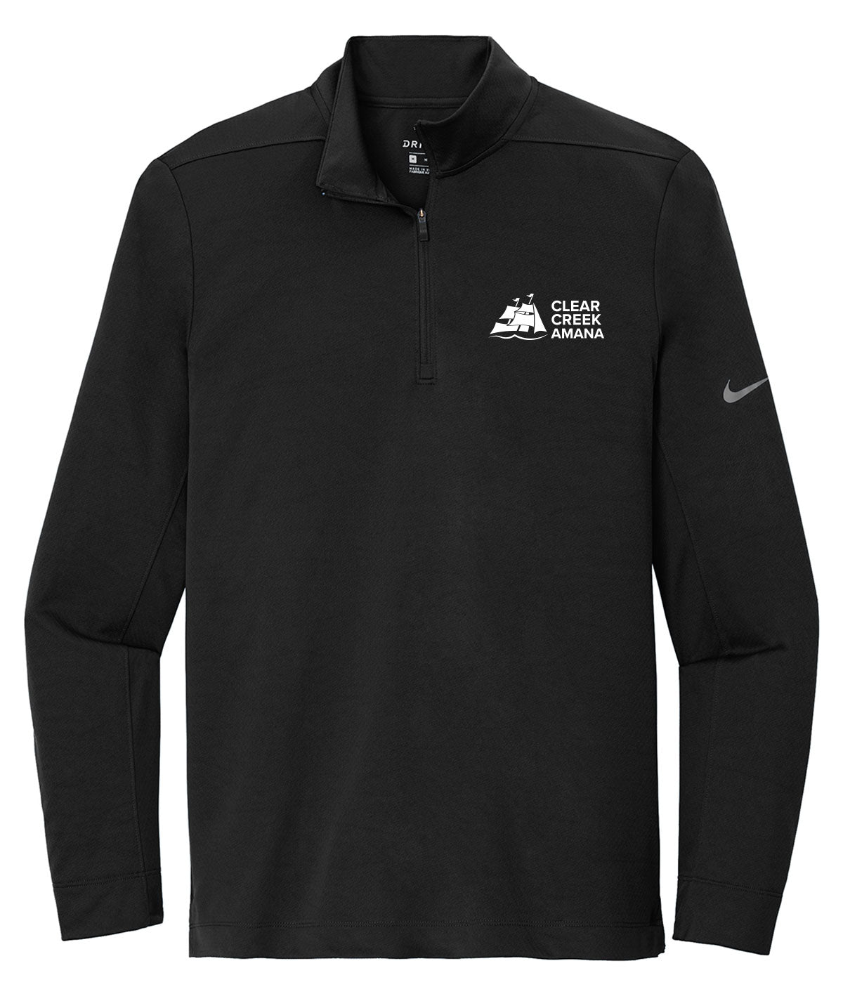 District Mens 1/2 Zip Nike Pullover