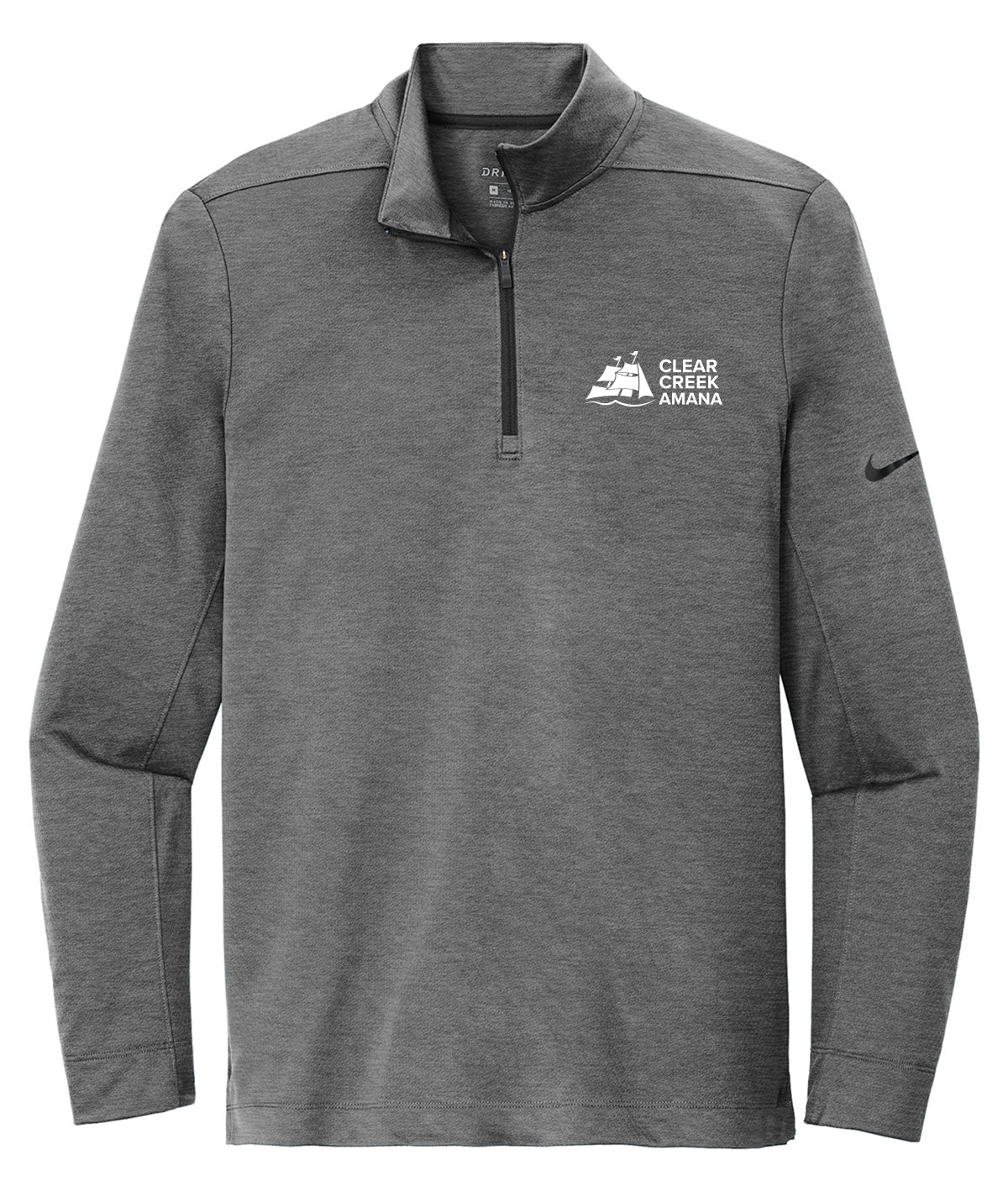 District Mens 1/2 Zip Nike Pullover