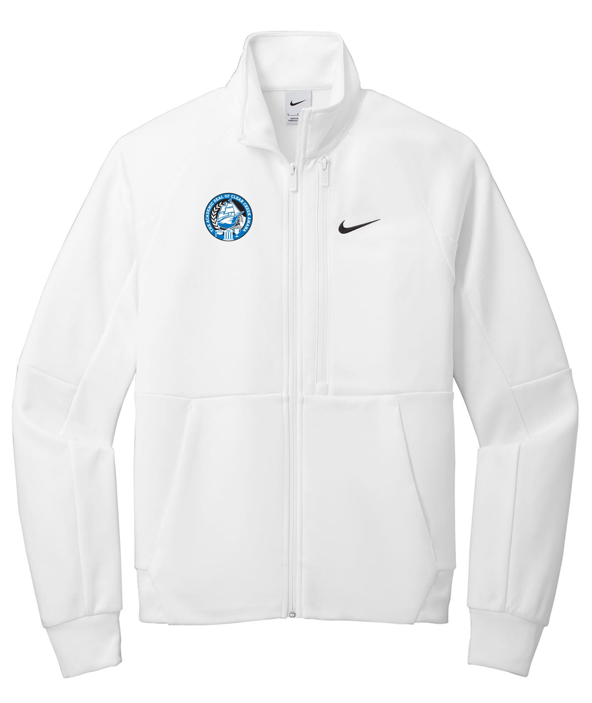 District Mens Full-Zip Nike Performance Jacket