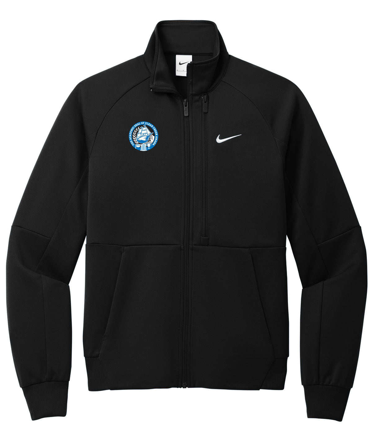 District Mens Full-Zip Nike Performance Jacket