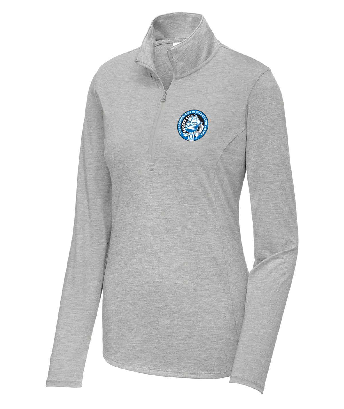 District Womens 1/4 Zip Pullover