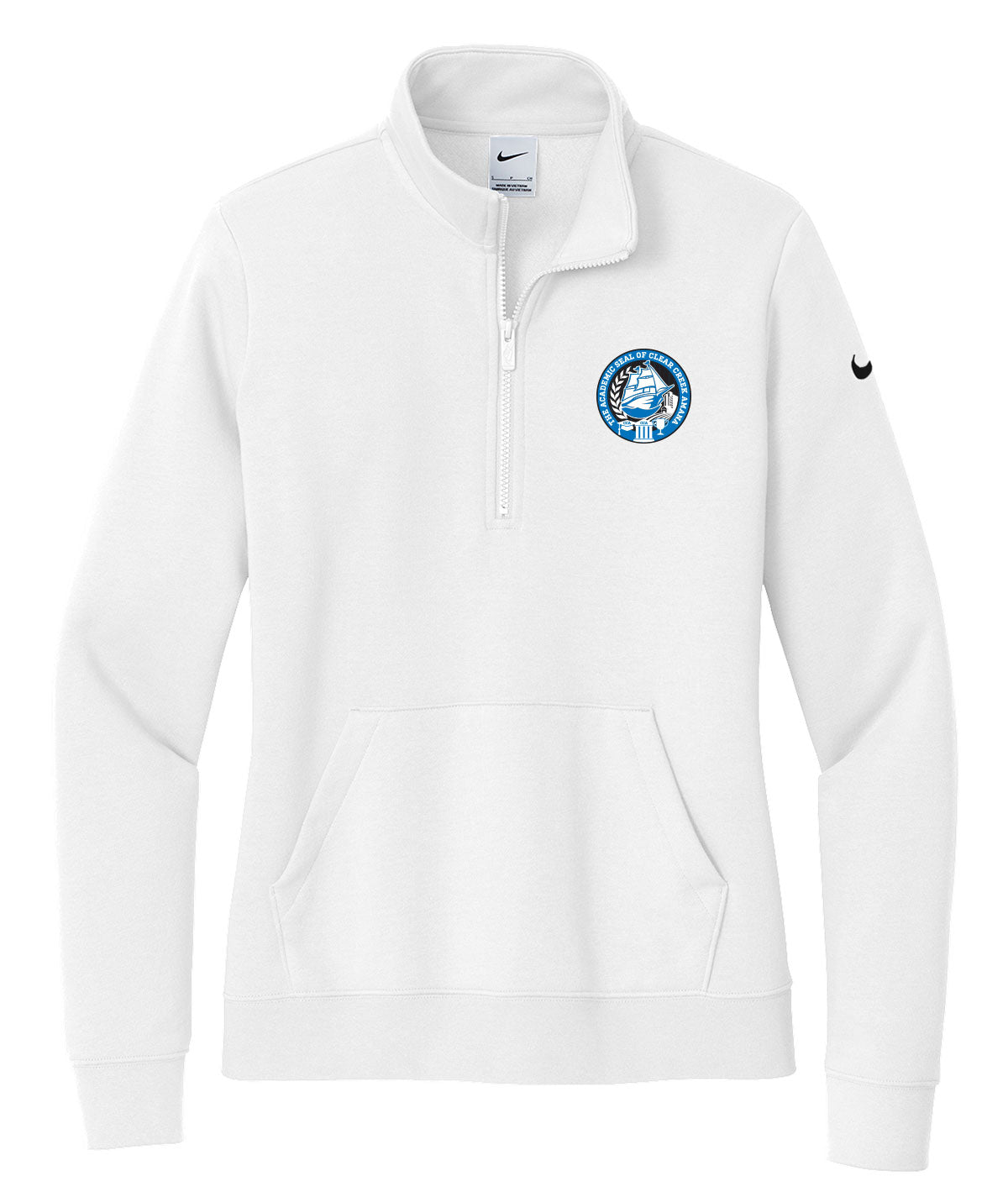 District Womens Nike 1/2 Zip Fleece