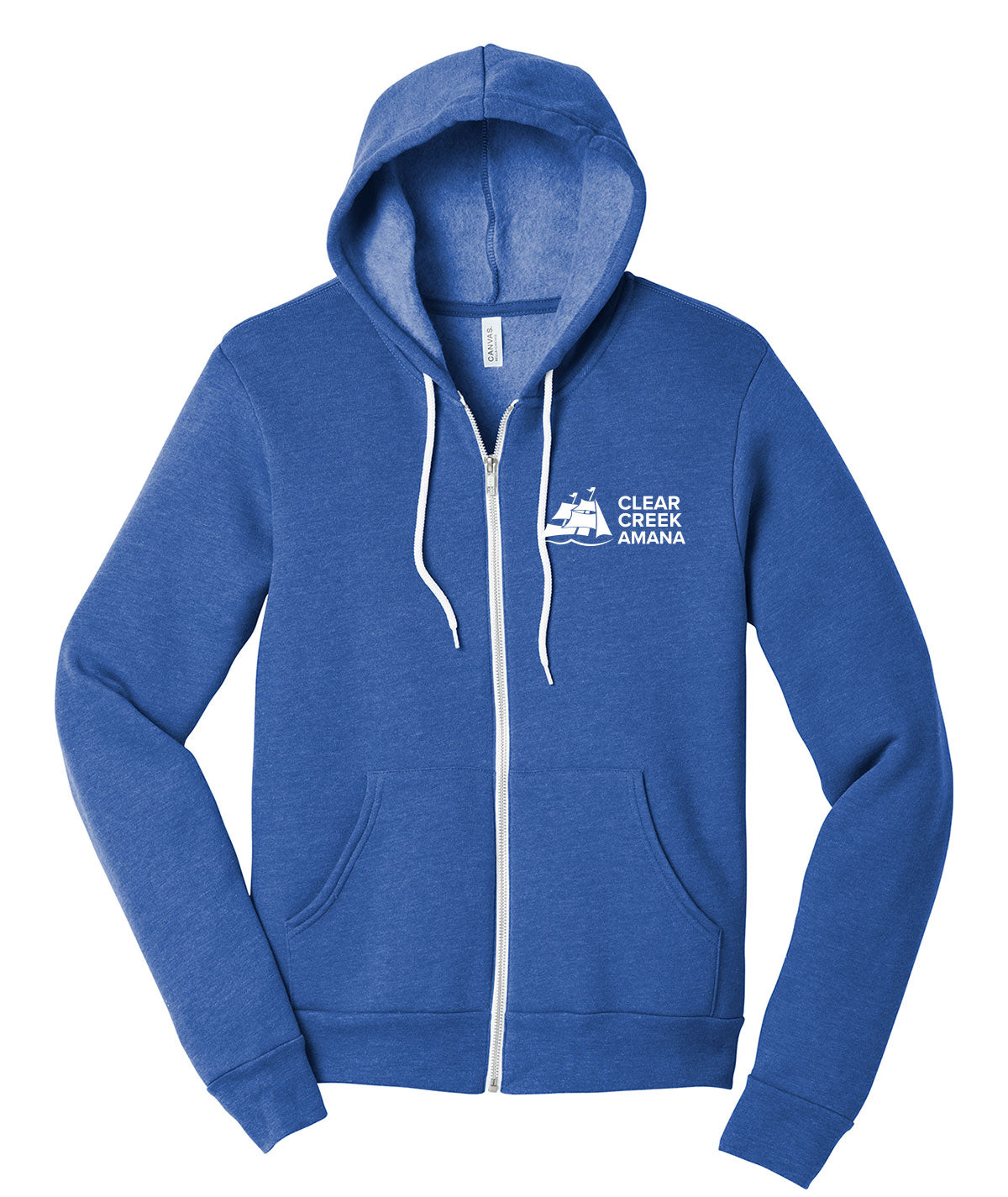 District Full-Zip Hooded Softstyle Sweatshirt